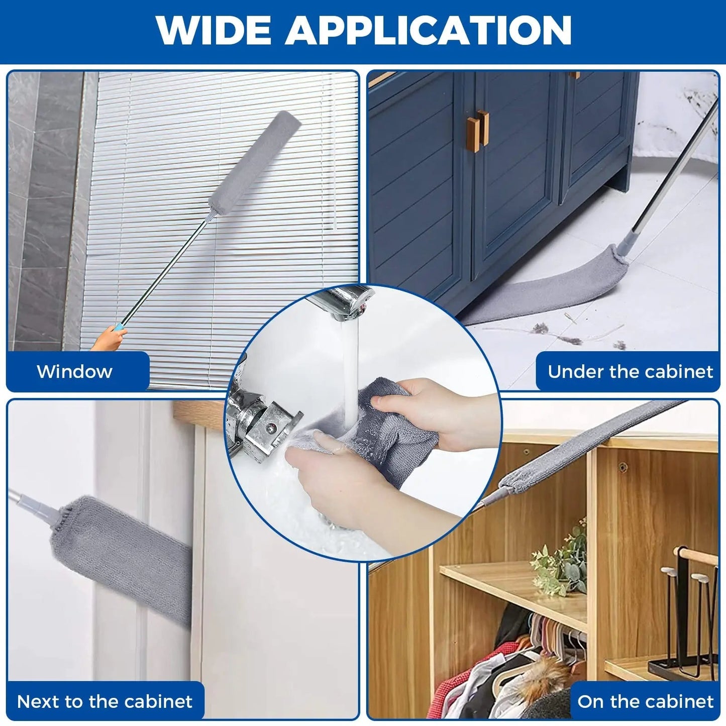 Retractable Gap Dust Cleaner-⚡ ( Removes 99.9% dust & debris )